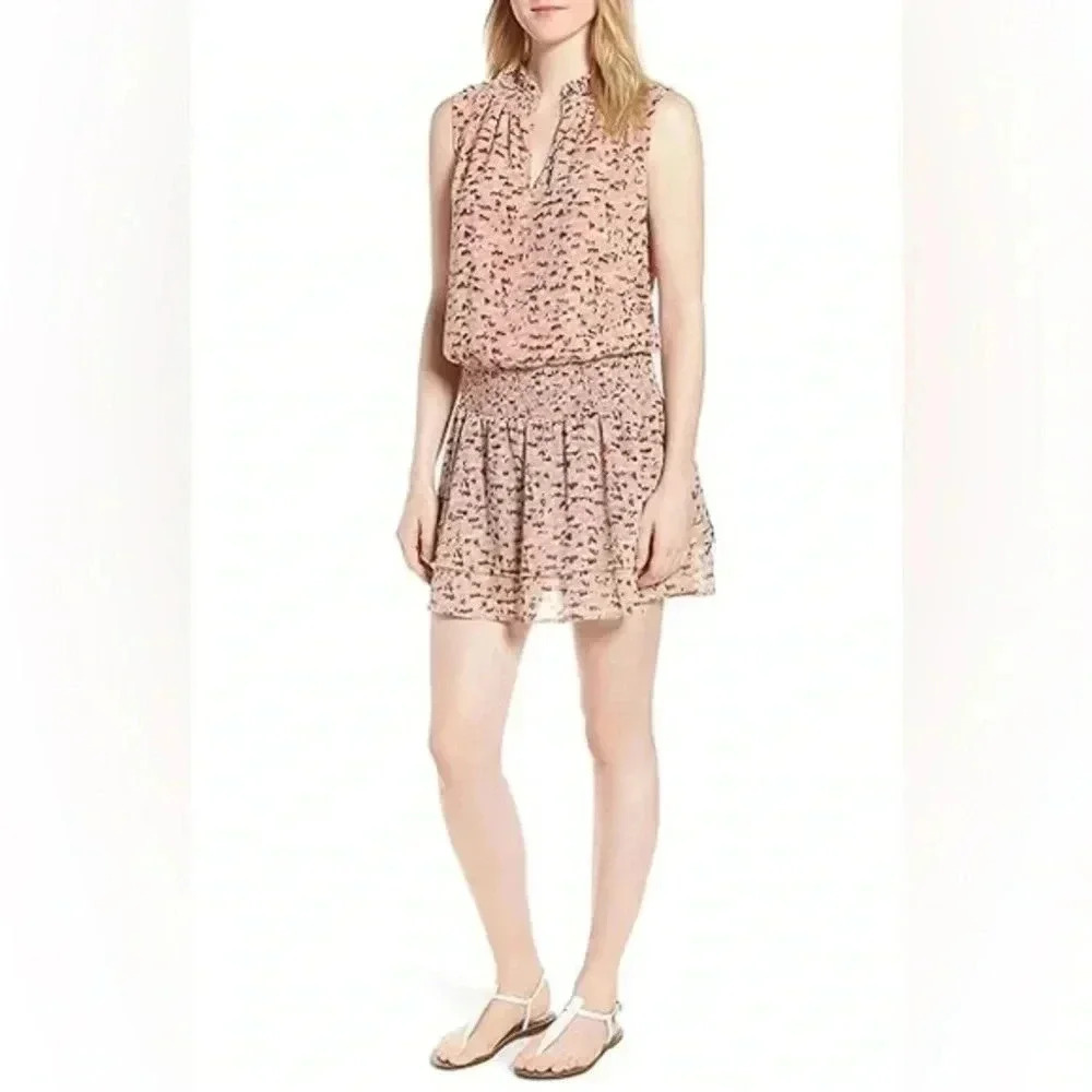 Lucky Brand | Bohemian Aztec Sleeveless Drop Waist Hem Dress Size L Large
